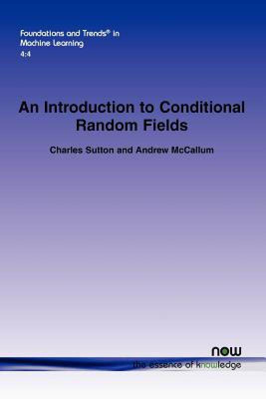 【预售】An Introduction to Conditional Random Fields