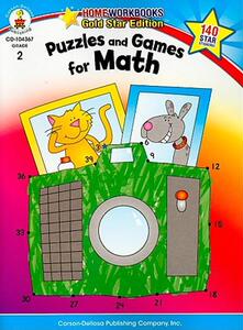 【预售】Puzzles and Games for Math Grade 2