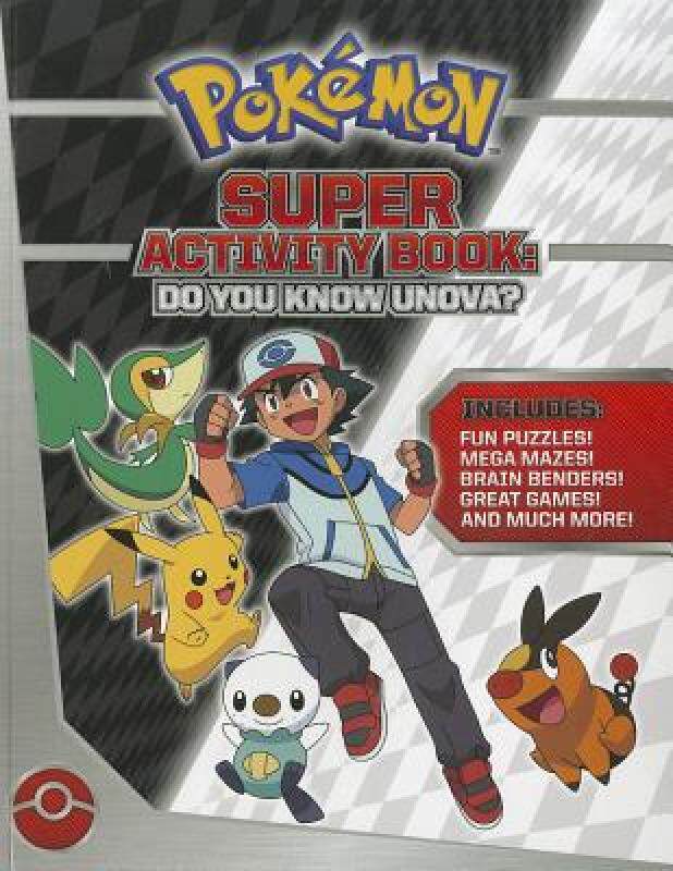 【预售】Pokemon Super Activity Book: Do You Know Unova?