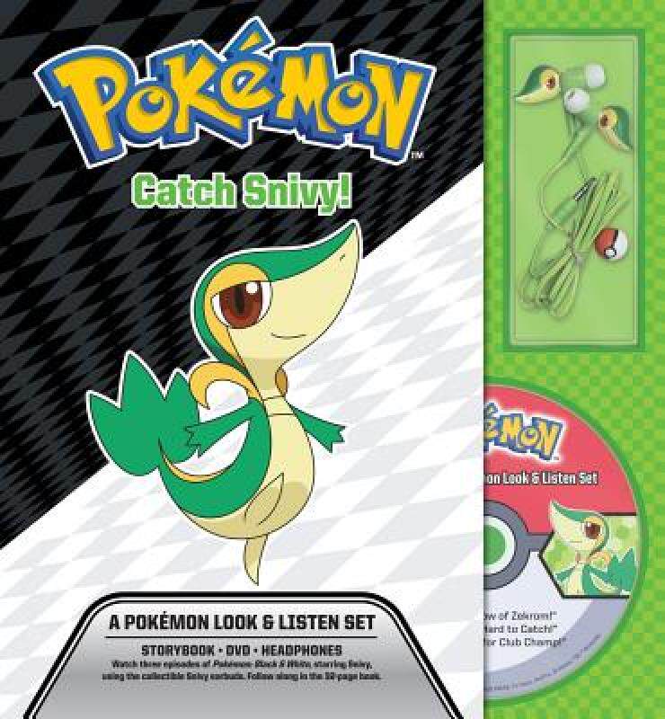【预售】Catch Snivy! a Pok Mon Look & Listen Set