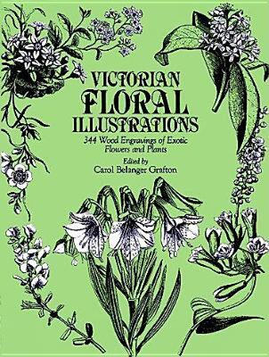 【预售】Victorian Floral Illustrations: 344 Wood Engravings