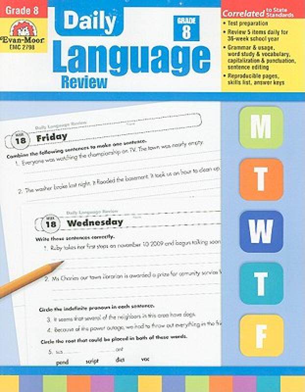 【预售】Daily Language Review, Grade 8