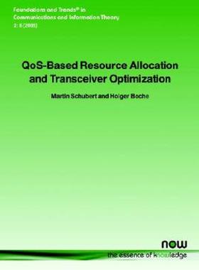 【预售】Qos-Based Resource Allocation and Transceiver