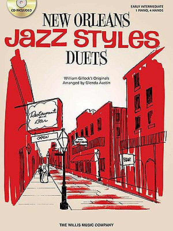 【预售】New Orleans Jazz Styles Duets: Early Intermediate: 1