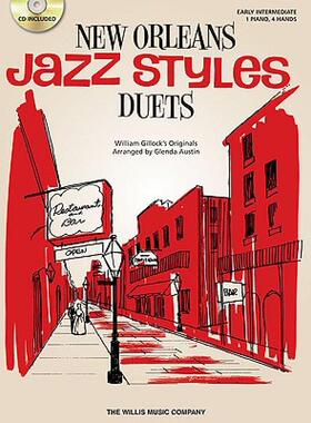 【预售】New Orleans Jazz Styles Duets: Early Intermediate: 1