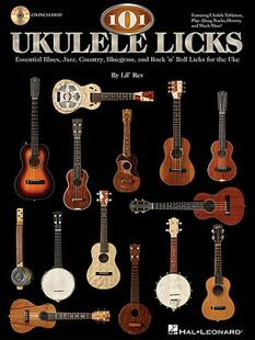 Ukulele Country 101 Blues Jazz Essential 预售 Licks