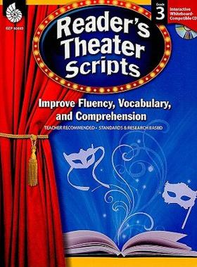 【预售】Reader's Theater Scripts, Grade 3: Improve Fluency