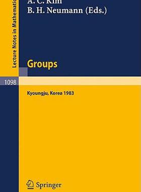 【预售】Groups - Korea 1983: Proceedings of a Conference on