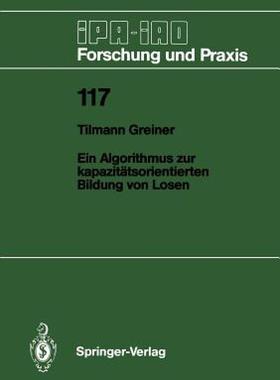【预售】Ein Algorithmus Zur Kapazitatsorientierten Bildung