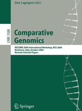 【预售】Comparative Genomics: Recomb 2004 International
