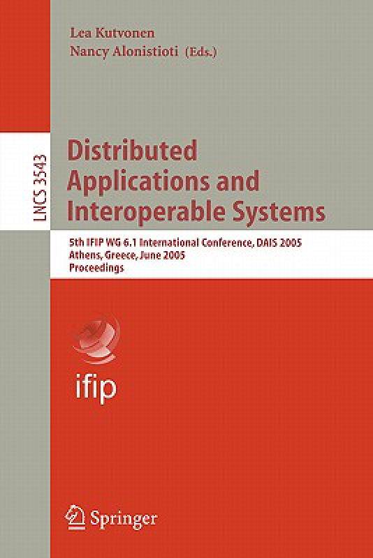 【预售】Distributed Applications and Interoperable Systems: