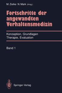 Angewandten Der Fortschritte Verhaltensmedizin 预售
