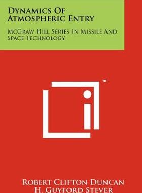 【预售】Dynamics of Atmospheric Entry: McGraw Hill Series in