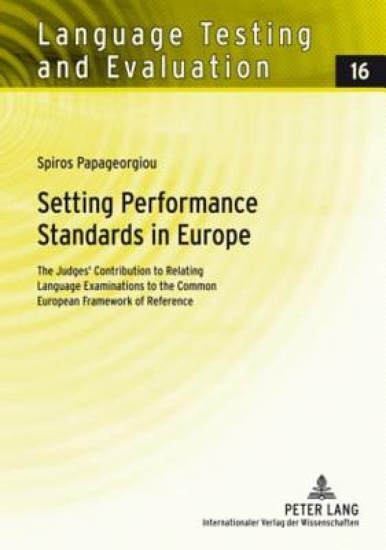 【预售】setting performance standards in europe: the judges