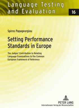 【预售】Setting Performance Standards in Europe: The Judges'