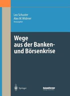 【预售】Wege Aus Der Banken- Und Borsenkrise