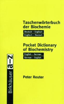 【预售】Pocket Dictionary of Biochemistry: English-German
