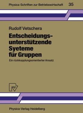 【预售】Entscheidungsunterstutzende Systeme Fur Gruppen: Ein