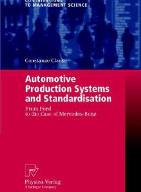 【预售】Automotive Production Systems and Standardisation: