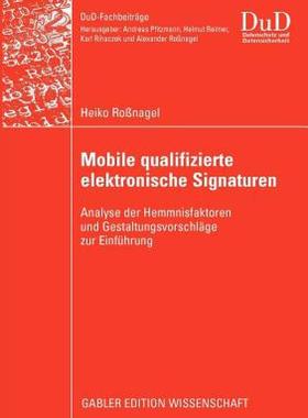 【预售】Mobile Qualifizierte Elektronische Signaturen: