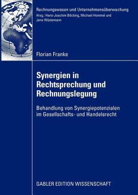 【预售】Synergien in Rechtsprechung Und Rechnungslegung: