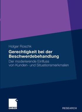 【预售】Gerechtigkeit Bei Der Beschwerdebehandlung: Der