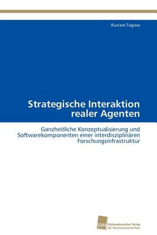 【预售】Strategische Interaktion Realer Agenten