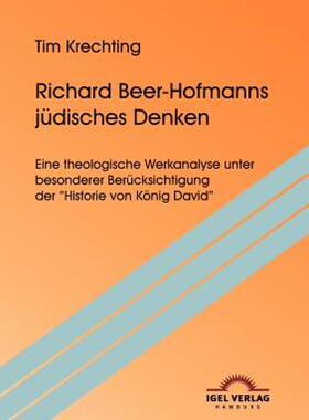 【预售】Richard Beer-Hofmanns J Disches Denken