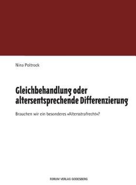 【预售】Gleichbehandlung Oder Altersentsprechende