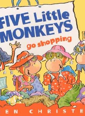 【预售】Five Little Monkeys Go Shopping