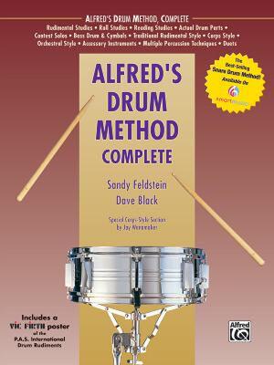 【预售】Alfred's Drum Method Complete: Book & Poster