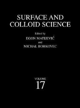 【预售】Surface and Colloid Science Volume 17