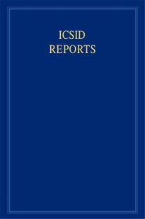 Reports 预售 ICSID Volume