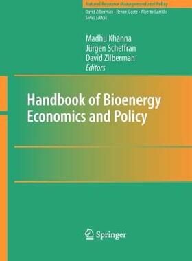【预售】Handbook of Bioenergy Economics and Policy