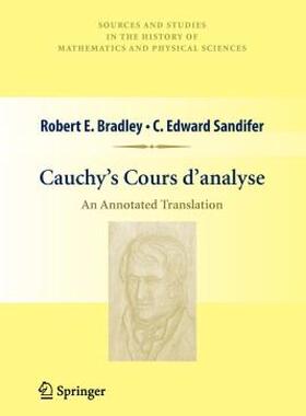 【预售】Cauchy S Cours D Analyse: An Annotated Translation