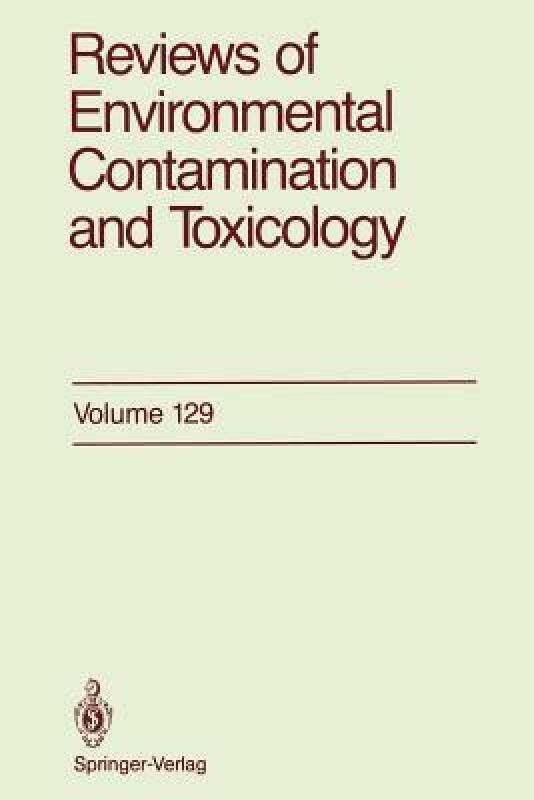 【预售】Reviews of Environmental Contamination and
