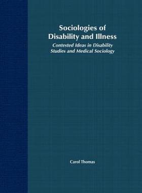 【预售】Sociologies of Disability and Illness: Contested