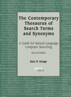 【预售】The Contemporary Thesaurus of Search Terms and