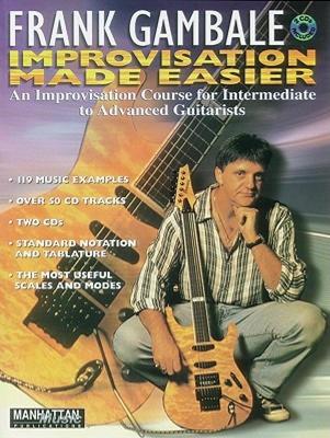 【预售】Frank Gambale -- Improvisation Made Easier: An
