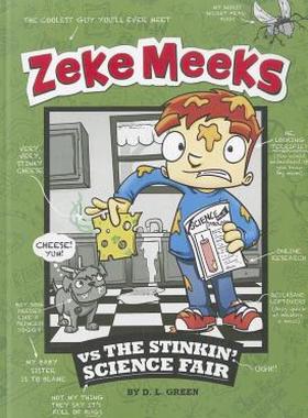 【预售】Zeke Meeks Vs the Stinkin' Science Fair