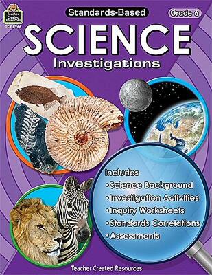 【预售】Standards-Based Science Investigations Grade 6