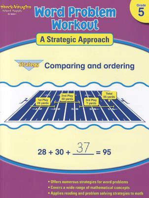【预售】Steck-Vaughn Word Problem Workout: Workout Book