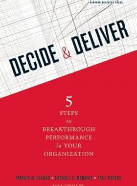 【预售】Decide & Deliver: 5 Steps to Breakthrough