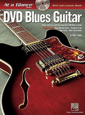 【预售】DVD Bules Guitar [With DVD]