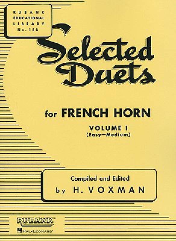 【预售】Selected Duets for French Horn, Volume I: