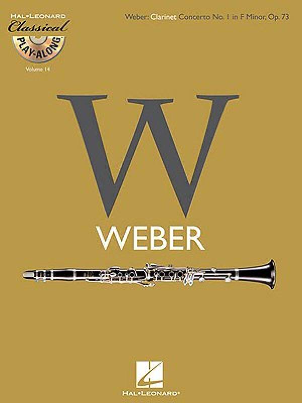 【预售】Weber: Clarinet Concerto No. 1 in F Minor, Op. 73