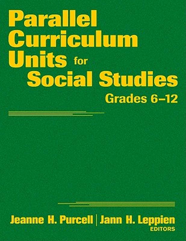 【预售】Parallel Curriculum Units for Social Studies, Grades
