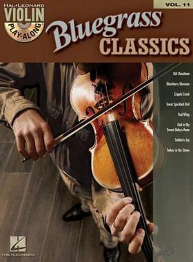 【预售】Bluegrass Classics: Violin Play-Along Volume 11