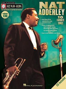 【预售】Nat Adderley: Jazz Play-Along Volume 136