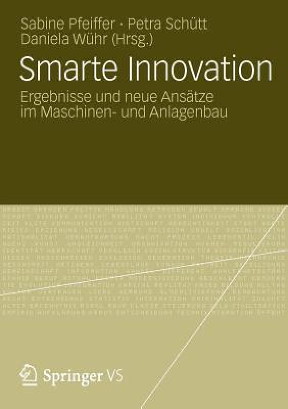 【预售】Smarte Innovation: Ergebnisse Und Neue Ansatze Im